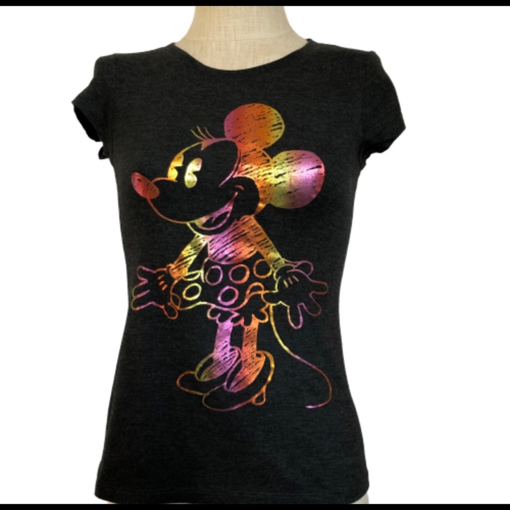 New Disney Minnie Mouse Holographic Tee